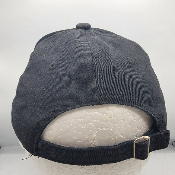 Marcus Adler Black Hat Cap Raising Fist Adjustable Casual Lightweight Outdoors - Picture 3 of 9